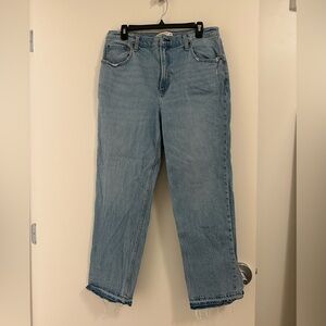Abercrombie 90s Straight Ultra High Rise Jeans